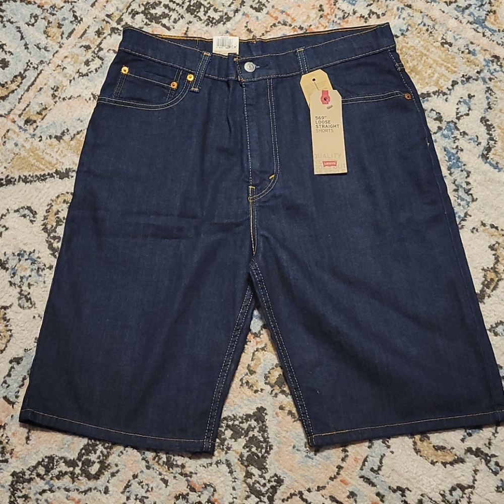 Men's jean shorts